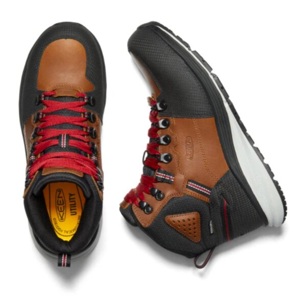 Keen Dry Red Hook Waterproof Carbon Toe Safety Utility Boots Size 13D New* - Picture 1 of 16